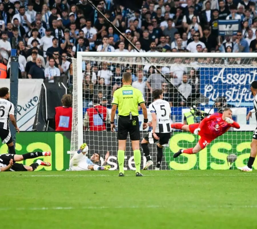 Vecino agguanta la Signora al 96°, all’Olimpico Lazio-Juve 1-1