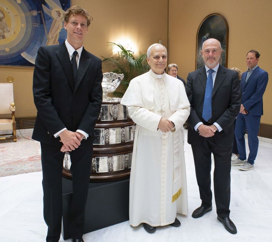 Sinner ricevuto da Papa Leone XIV “Internazionali? Siamo in gioco”