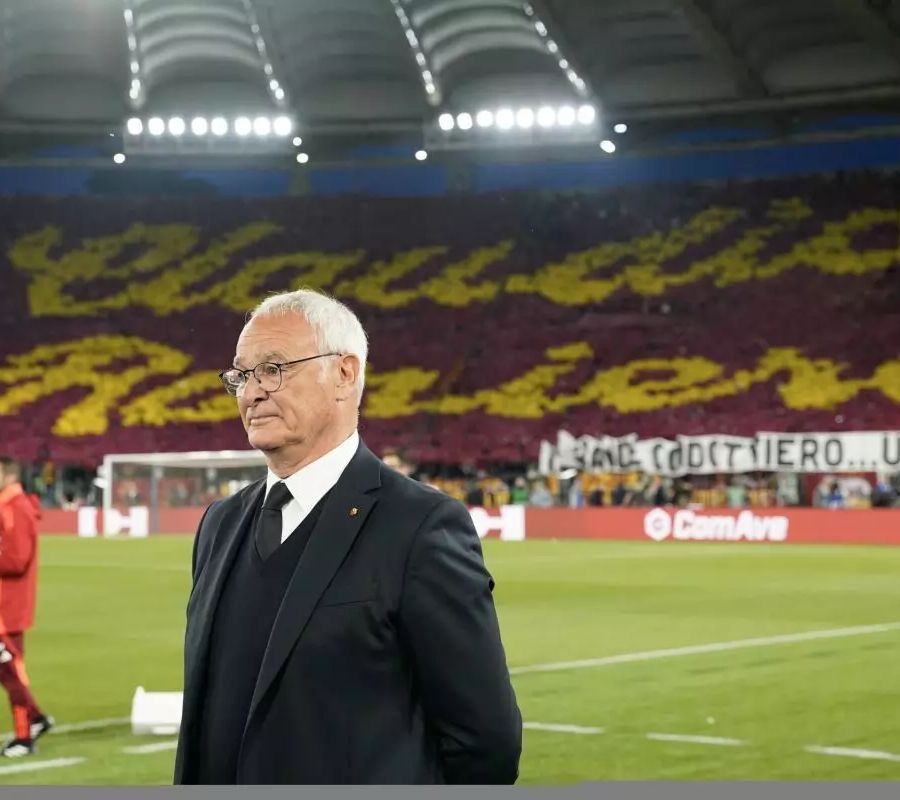 Ranieri “Ringrazio i tifosi, la Roma ha dato e darà tutto”
