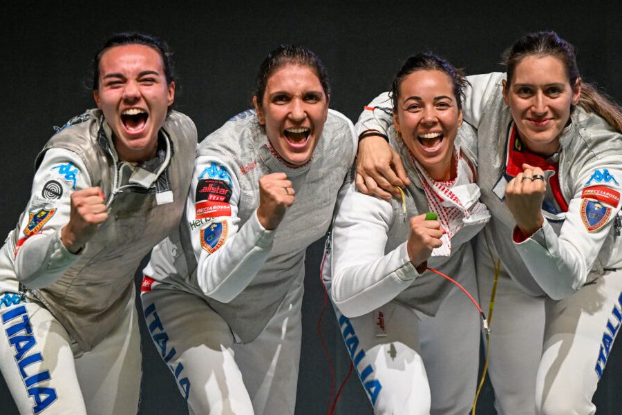 Italia oro nel Fioretto donne e argento nella Sciabola uomini