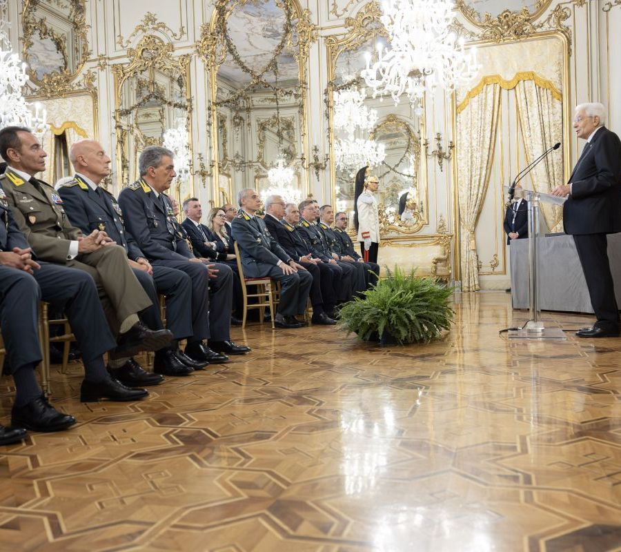 Gdf, Mattarella “Fiamme Gialle difendono l’economia sana del Paese”