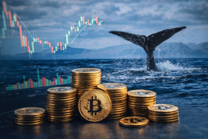 Bitcoin sotto pressione silenziosa: le whale alleggeriscono le posizioni mentre il mercato prova a ripartire