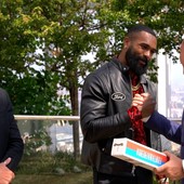 Wrestling e Piemonte: la WWE sceglie Torino. Cirio e Bongioanni accolgono Montez Ford sul Grattacielo