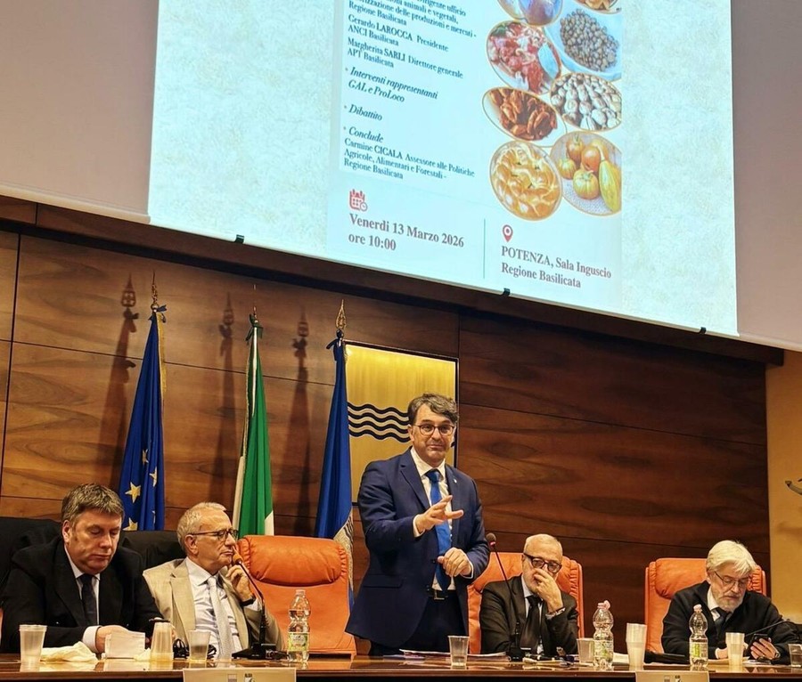 Basilicata, Cicala: "I prodotti tradizionali sono una leva di sviluppo per i nostri territori"