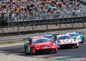 Porsche Carrera Cup Italia, a Vallelunga la resa dei conti: Bristot leader, ma Delli Guanti accorcia le distanze Porsche Carrera Cup Italia, a Vallelunga la resa dei conti: Bristot leader, ma Delli Guanti accorcia le distanze