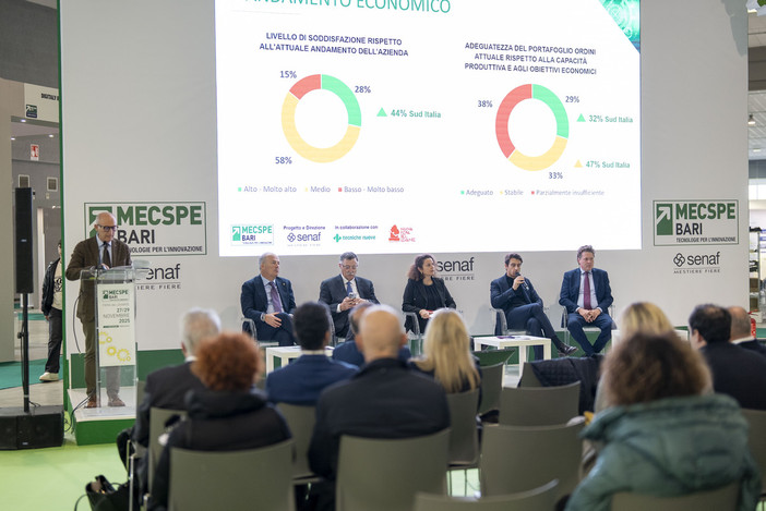 Manifatturiero in bilico tra cautela e innovazione: i dati dall’MECSPE Bari raccontano un settore resiliente