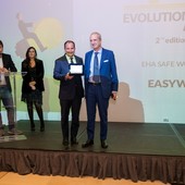 Easywork premiata a Milano con l’Eha Safe Work Italy Easywork premiata a Milano con l’Eha Safe Work Italy