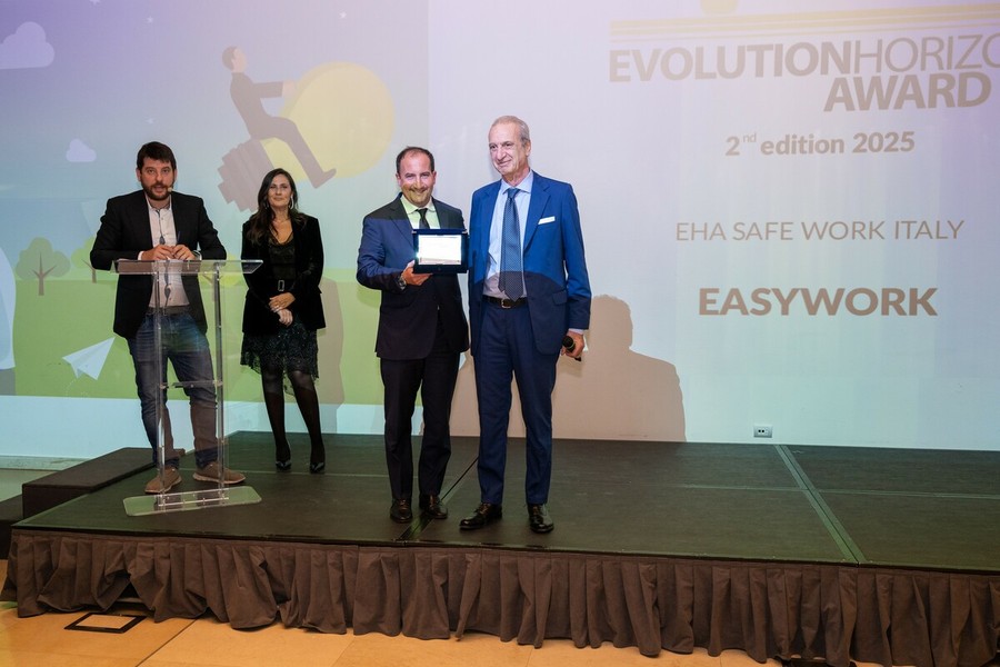 Easywork premiata a Milano con l’Eha Safe Work Italy Easywork premiata a Milano con l’Eha Safe Work Italy
