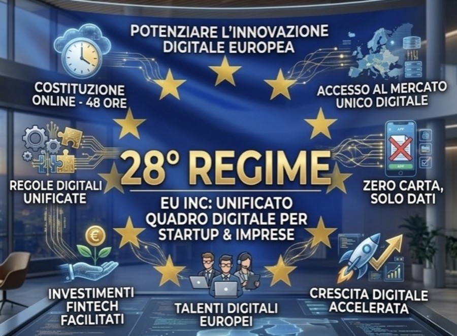 EU-Inc il nuovo Standard del 28° regime per la competitività delle Startup Europee