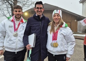 San Giovanni di Fassa in festa per Chiara Mazzel. La comunità abbraccia la campionessa paralimpica