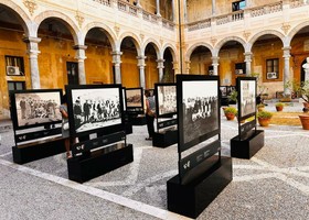 Palermo 125, la storia rosanero diventa mostra: nel chiostro della Biblioteca regionale un viaggio tra calcio e memoria collettiva Palermo 125, la storia rosanero diventa mostra: nel chiostro della Biblioteca regionale un viaggio tra calcio e memoria collettiva