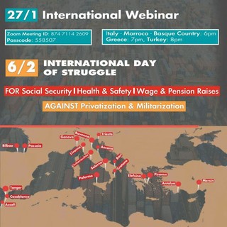 "I portuali non lavorano per la guerra"- il 6 febbraio sciopero internazionale in almeno 21 scali del Mediterraneo