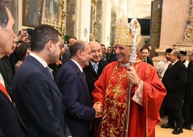 Schifani alle celebrazioni di Sant’Agata. "Il mio impegno per chi ha sofferto i danni del ciclone Harry"