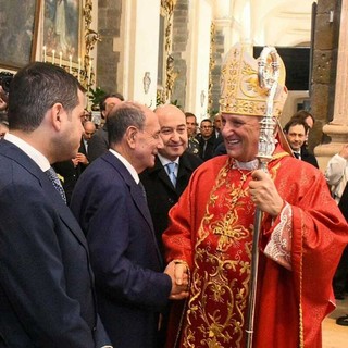 Schifani alle celebrazioni di Sant’Agata. "Il mio impegno per chi ha sofferto i danni del ciclone Harry"