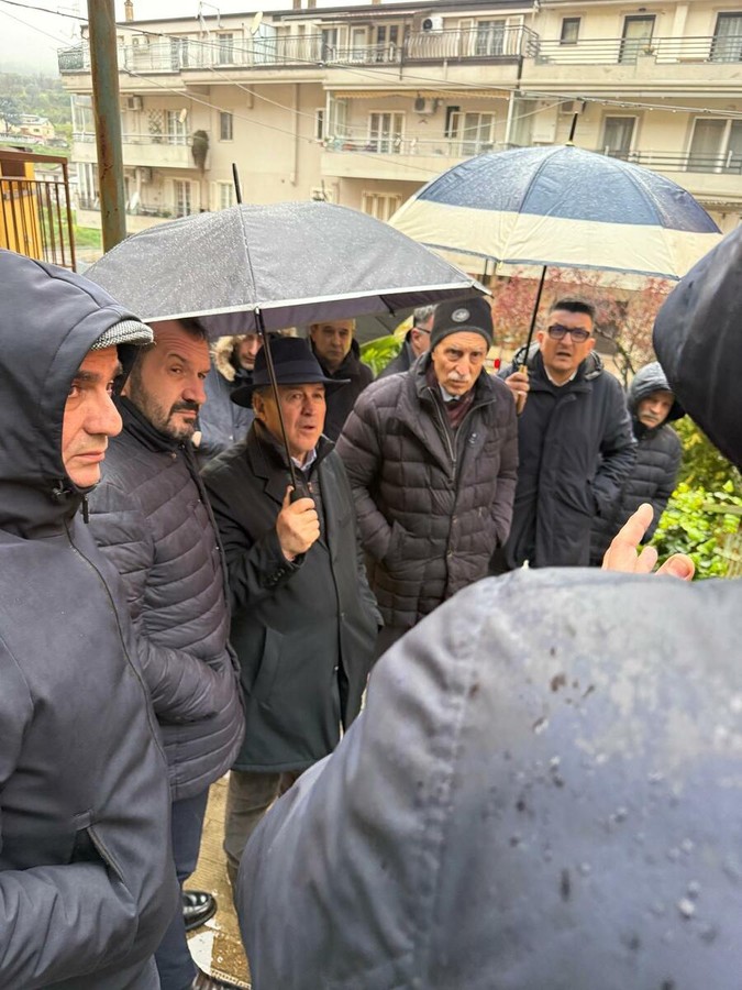 Maltempo in Basilicata, Bardi e Pepe a Rapolla: sette case sgomberate per il crollo di un muro