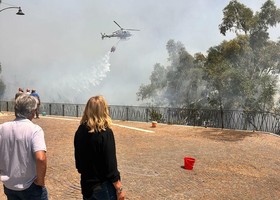 La Sicilia brucia, l’assessore Savarino sui luoghi dei roghi: «Ogni ettaro distrutto è una ferita per l’isola»