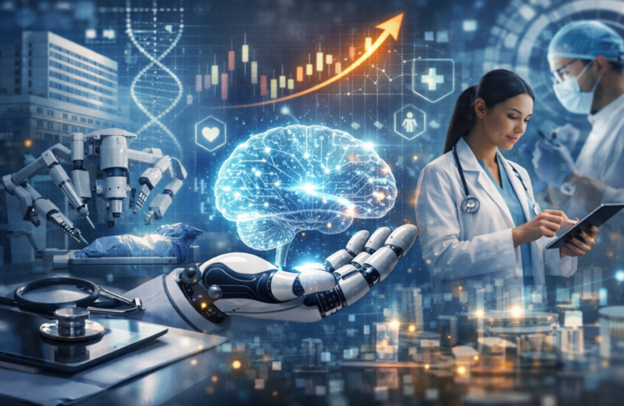Perché l’Intelligenza Artificiale sta riscrivendo il futuro dell’Healthcare. Perché l’Intelligenza Artificiale sta riscrivendo il futuro dell’Healthcare.