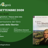 Confagricoltura - ConfAgorà: Il 16 settembre la presentazione del libro “Il gusto della libertà. Thomas Jefferson, il Vino Nobile di Montepulciano e la nascita degli Stati Uniti” Confagricoltura - ConfAgorà: Il 16 settembre la presentazione del libro “Il gusto della libertà. Thomas Jefferson, il Vino Nobile di Montepulciano e la nascita degli Stati Uniti”