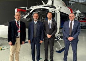 Bitonci in visita a Leonardo a Tessera: "Qui competenze strategiche per il Veneto e per il Paese"
