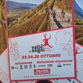 Valle dei Segni Wine Trail 2026, la corsa abbraccia sentieri e vigneti della Valle Camonica