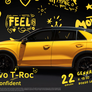 Nuovo T-ROC debutta da Proglio L’Automobile a Borgo San Dalmazzo con una serata ROCK