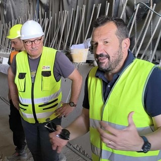 Ferrovie lucane, Pepe in sopralluogo: “Spesa PNRR a posto, obiettivi rispettati”