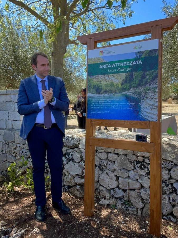 Riserva Cavagrande, inaugurata l’area attrezzata “Lucas Bollengier”: un tributo al turista francese scomparso nel sentiero