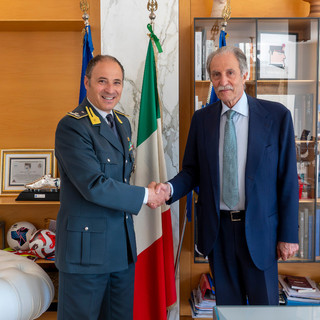 Ex colleghi, stessa divisa: Bardi incontra il nuovo comandante della Guardia di Finanza della Basilicata