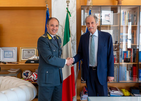 Ex colleghi, stessa divisa: Bardi incontra il nuovo comandante della Guardia di Finanza della Basilicata