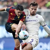Genoa-Fiorentina 2-2, pari all’esordio per De Rossi e Vanoli Genoa-Fiorentina 2-2, pari all’esordio per De Rossi e Vanoli