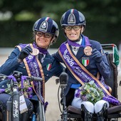 Paradressage, Morganti e Salvadè doppio bronzo in apertura ai Mondiali di Aachen