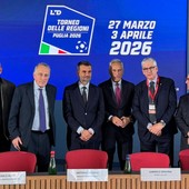 A Bari nasce la 62^ edizione del Torneo delle Regioni di Calcio a 11