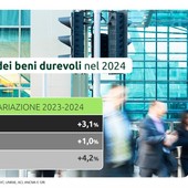 Consumi: beni durevoli miglior mercato del 2024, +4,2% per 78 miliardi