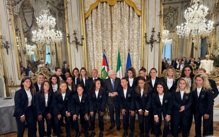 Mattarella a Nazionale donne “Scritta bellissima pagina di sport”