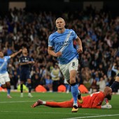 Il Napoli piegato da Haaland e Doku, 2-0 per il City