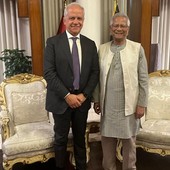 Bangladesh, Piantedosi incontra Yunus “Convergenza su temi migratori”