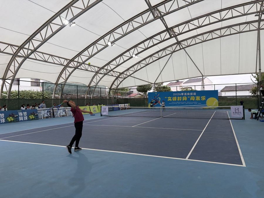 Cina, il tennis traina lo sviluppo delle contee e rilancia le aree rurali