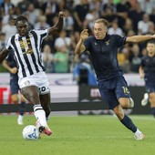 La Lazio batte anche l’Udinese, in testa con Inter e Roma La Lazio batte anche l’Udinese, in testa con Inter e Roma