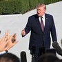 Trump “Il mio rapporto con Meloni è molto buono” Trump “Il mio rapporto con Meloni è molto buono”