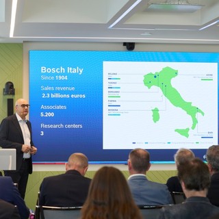 Bosch, nel 2025 fatturato a 2.3 mld tra innovazione, AI ed economia circolare