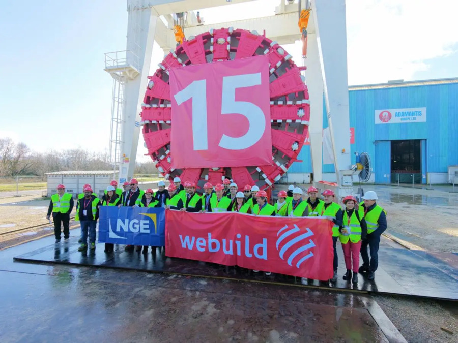 Webuild, pronta la TBM rigenerata per il Grand Paris Express in Francia