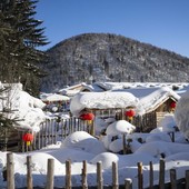 Cina, area turistica panoramica su ghiaccio e neve apre nello Heilongjiang Cina, area turistica panoramica su ghiaccio e neve apre nello Heilongjiang