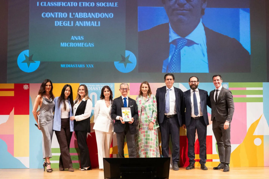 Premio Mediastars, riconoscimento ad Anas per claim in difesa degli animali Premio Mediastars, riconoscimento ad Anas per claim in difesa degli animali
