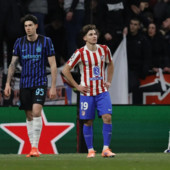 Inter beffata nel recupero in Champions, 2-1 per l’Atletico Madrid