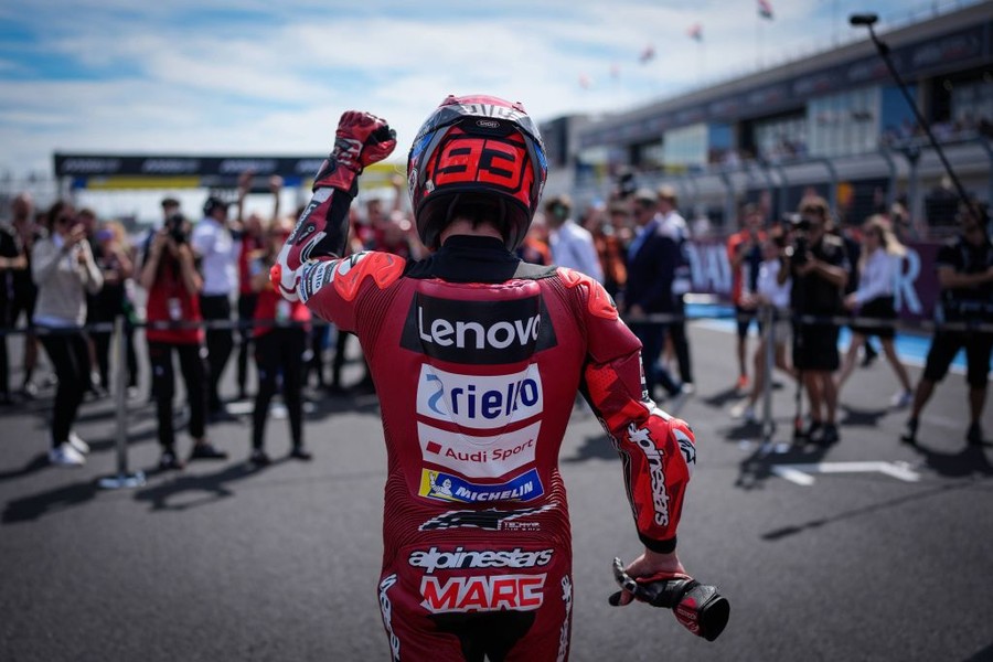 Marc Marquez centra in Ungheria la centesima vittoria della carriera Marc Marquez centra in Ungheria la centesima vittoria della carriera
