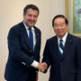 Giappone, Salvini incontra Nukaga. Focus sul Ponte sullo Stretto