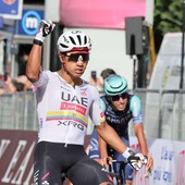 Narvaez cala il tris al Giro, Eulalio in maglia rosa anche dopo 11^ tappa