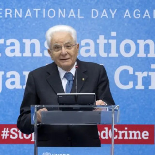 Mattarella “Crimine organizzato può essere vinto con largo concorso di forze”