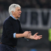Gasperini “Le gare determinanti saranno a maggio, con Totti normale cena”