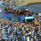 Napoli si colora d’azzurro per la sfilata scudetto